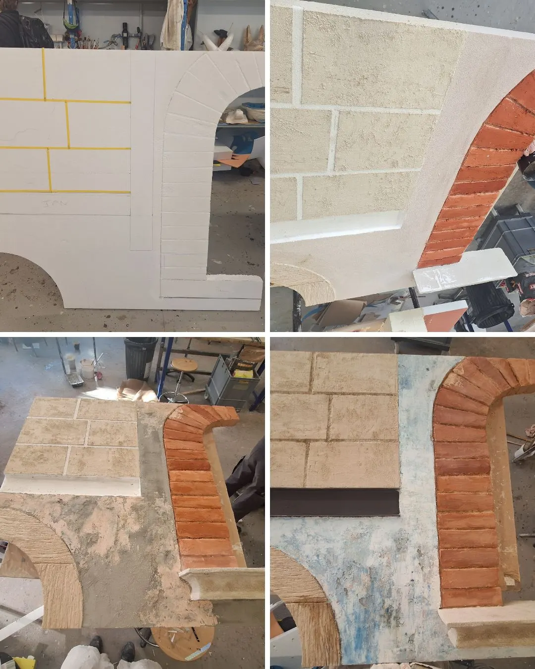 Matiérage décor polystyrène — vue 2
